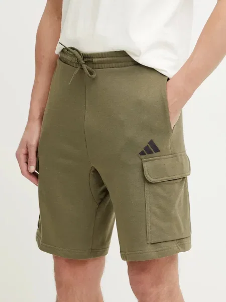 Къс панталон adidas Feelcozy зелено