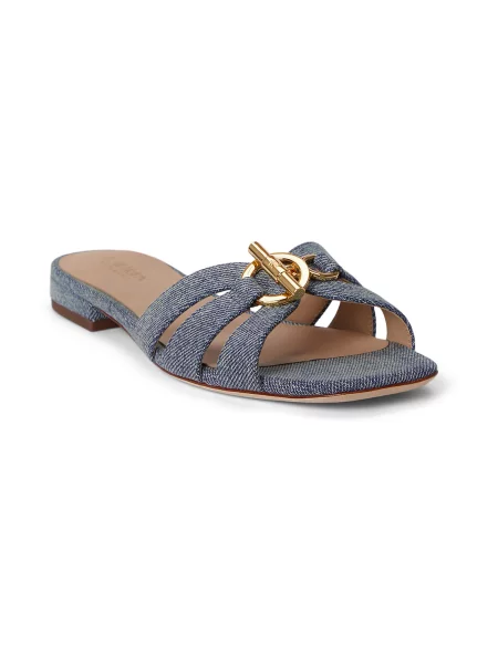 Lauren Ralph Lauren Saboți BLAIKE denim albastru