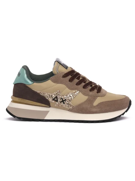 Pantofi Sun68 bej