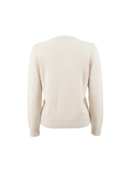 Sweter Mc2 Saint Barth wełniany beżowy