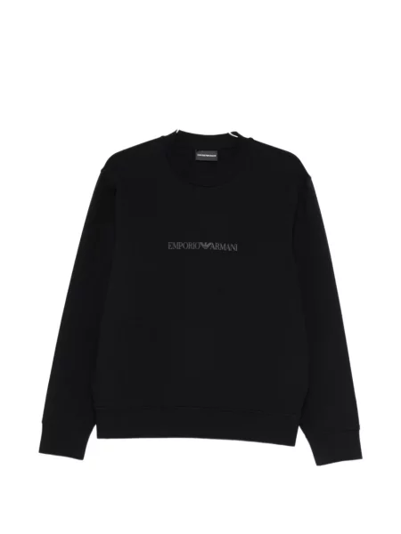 Hanorac Emporio Armani cu autograf negru