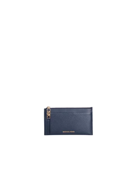 Portfel Michael Kors skórzany niebieski
