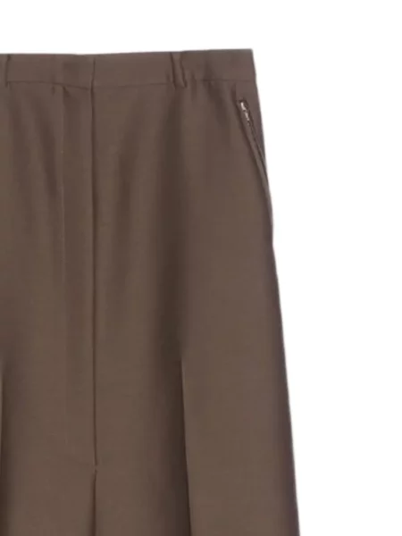 Pantaloni Pushbutton maro
