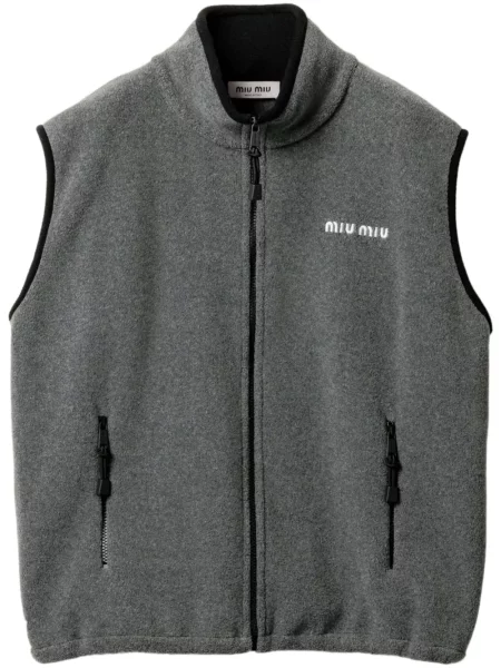 Polar Miu Miu polarowy szary