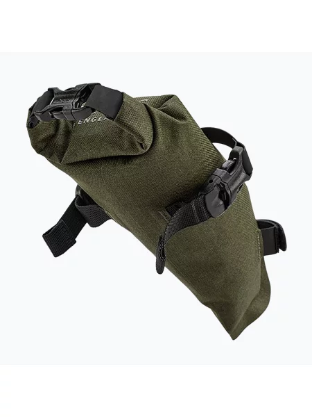 Чанта под седалката на велосипед Brooks England Scape Roll Bag 1 l mud green зелено