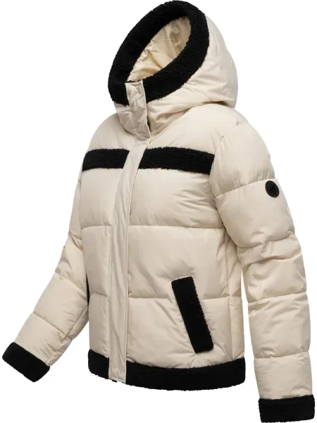 Ragwear Téli dzseki Editah Youmodo ekrü fekete