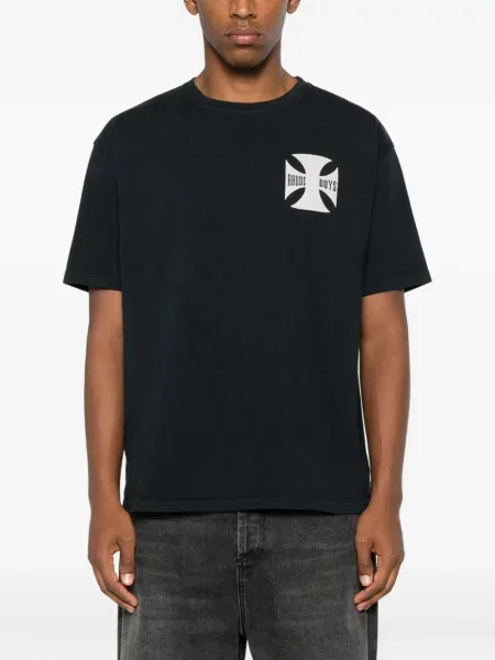 Тениска Rhude черно