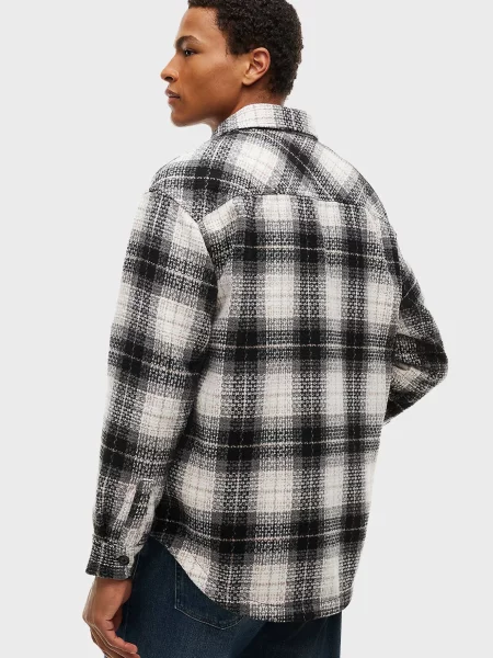 Клетчатая джинсовая рубашка Tommy Jeans