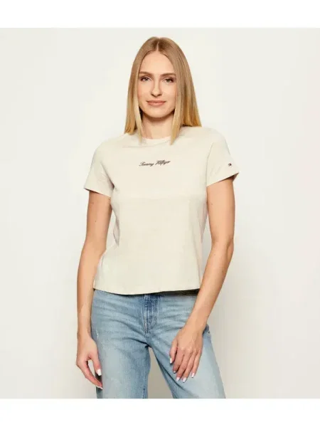 Tommy Hilfiger Tricou bej