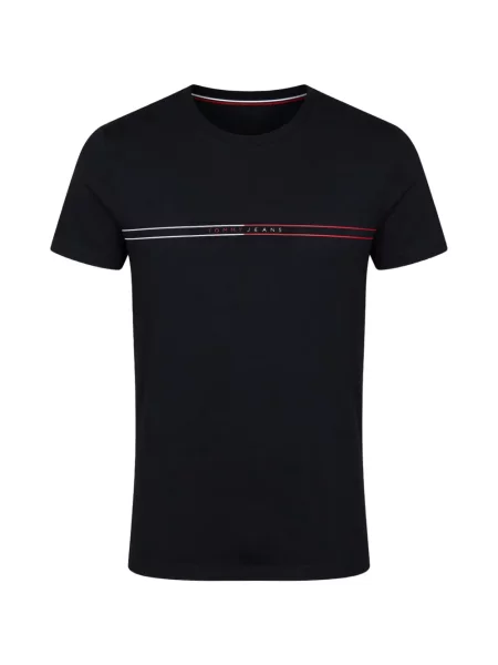 Tričko Tommy Hilfiger s potiskem modré