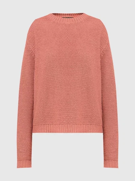 Кораловий джемпер з льону та шовку Loro Piana червоний