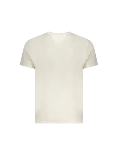 T-shirt Tommy Jeans Slim Bubble Print Tee White S beżowa