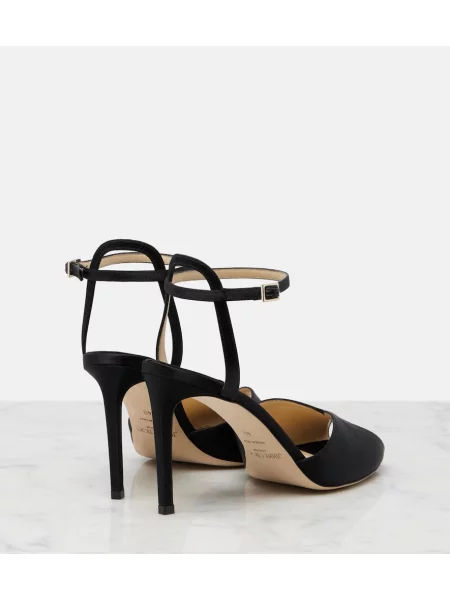 Sandale Jimmy Choo din piele de căprioară negru