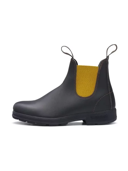 Botki Blundstone skórzane brązowe