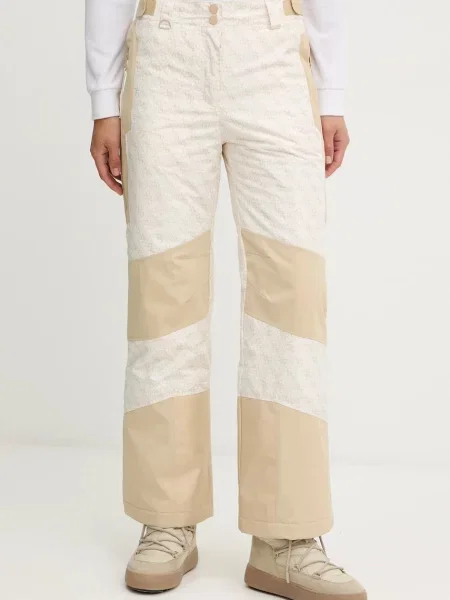 Guess pantaloni de schi FLORA bej