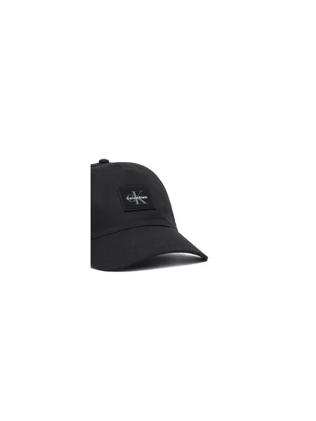 Kšiltovka Calvin Klein Monologo Rubber Patch Bb Cap černá