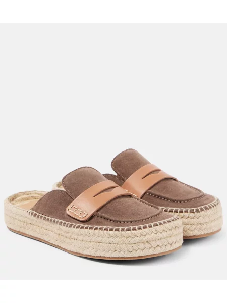 Loaferke Jw Anderson iz semiša siva