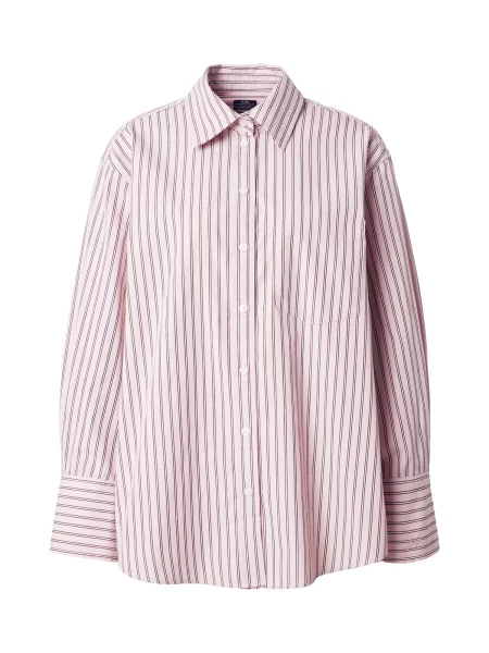 GAP Bluză roz / roșu merlot alb