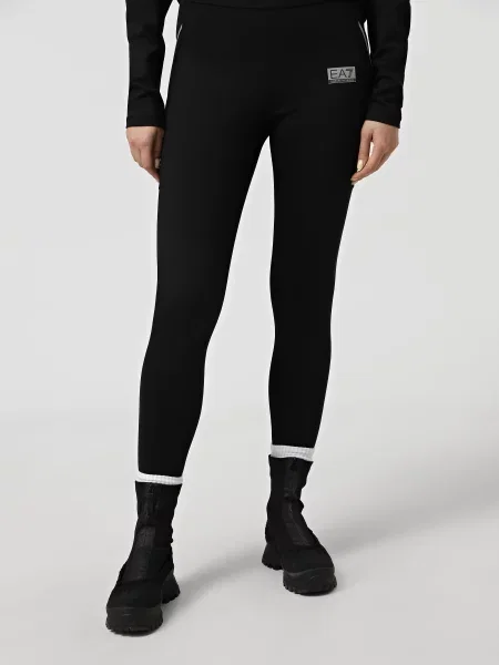 Легінси поліамід/еластан чорний