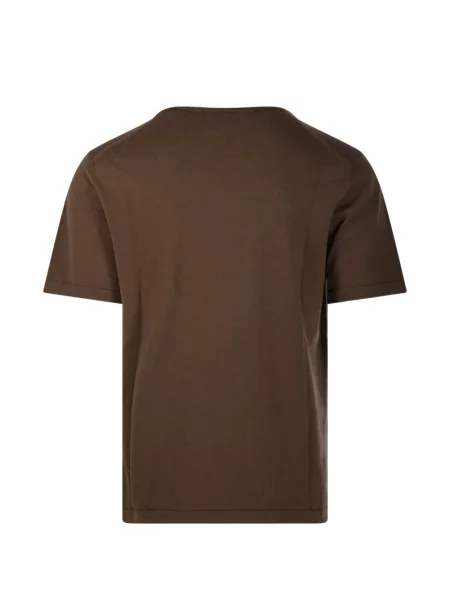 Tricou Fabrizio Del Carlo scurt maro