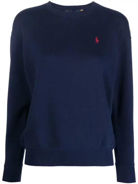 Polo Polo Ralph Lauren cu broderie albastru