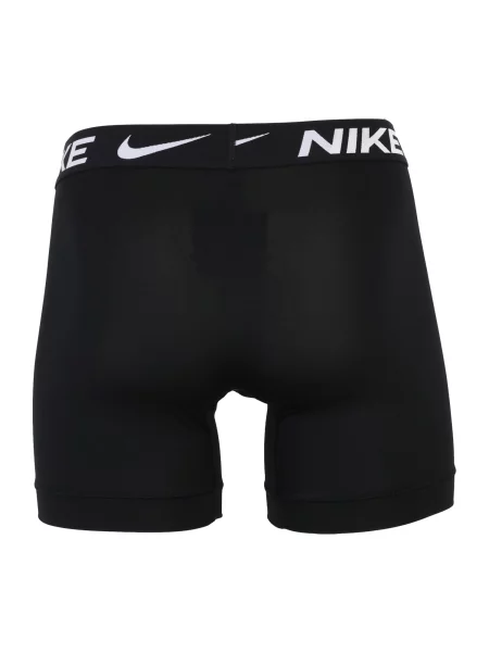 NIKE Underwear Boxerky čierna biela
