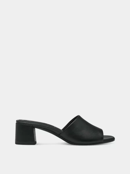 Tamaris Шльопанці Шкіра чорний