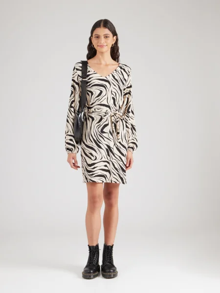 VERO MODA Rochie VMPOET crem negru