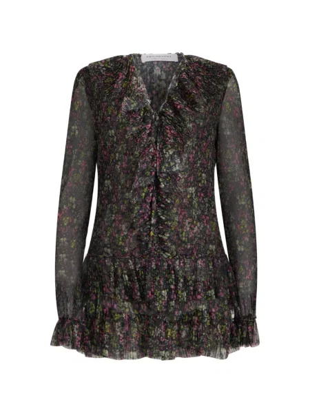 Bluză Philosophy Di Lorenzo Serafini cu model floral cu imagine negru