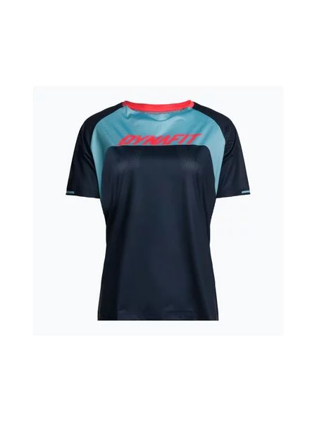 Велофутболка DYNAFIT Ride blueberry/marine blue синя