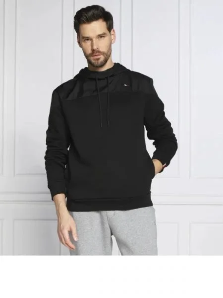 Tommy Sport Hanorac SEASONAL HOODY negru