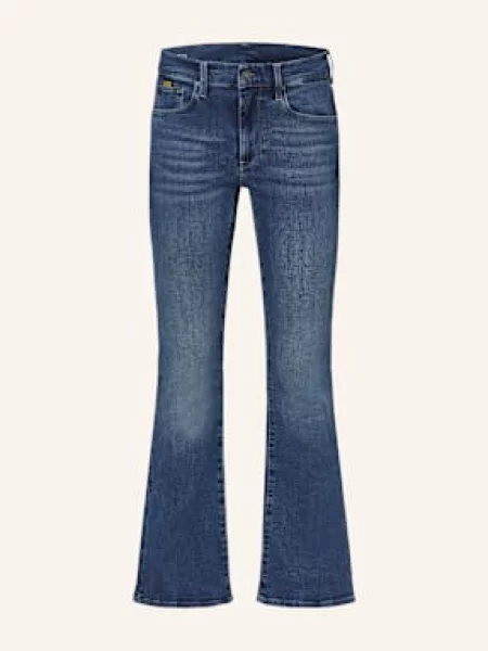 G-Star Jeansy Flare blau niebieskie