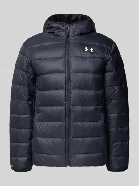 Kurtka pikowana z logo Under Armour czarna
