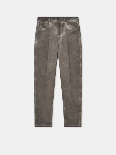 Широкі джинси Emporio Armani сірий