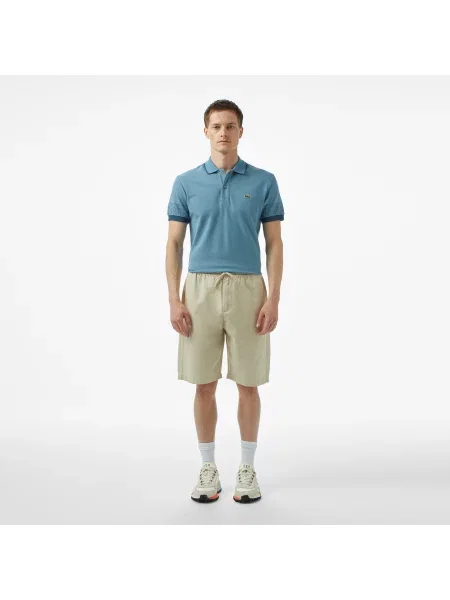 Lacoste Szorty Relaxed Fit beżowe