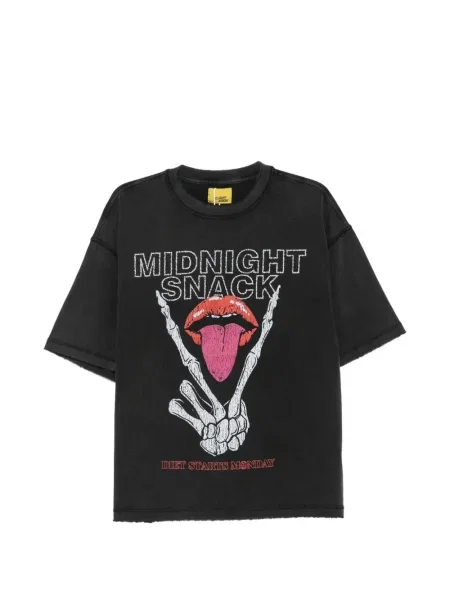 Tricou Diet Starts Monday cu imagine negru