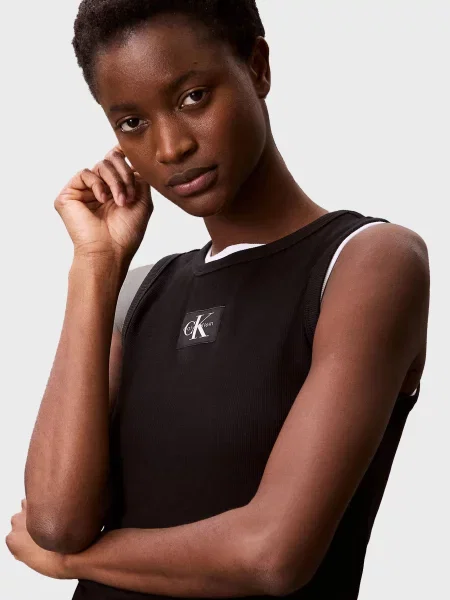 Майка Calvin Klein Jeans чорна