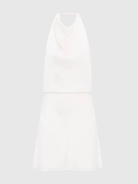 Сукня Reanna з відкритою спиною кольору айворі Simkhai бежева