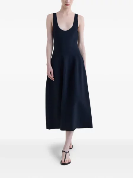 Rochie midi Fforme fără mâneci albastru