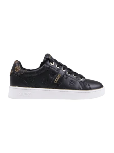 Sneakersy Guess z logo czarne