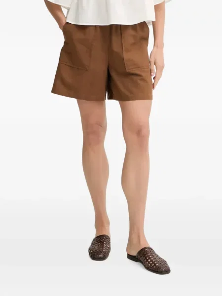 Pantaloni scurți Marc O'polo cu cordon maro