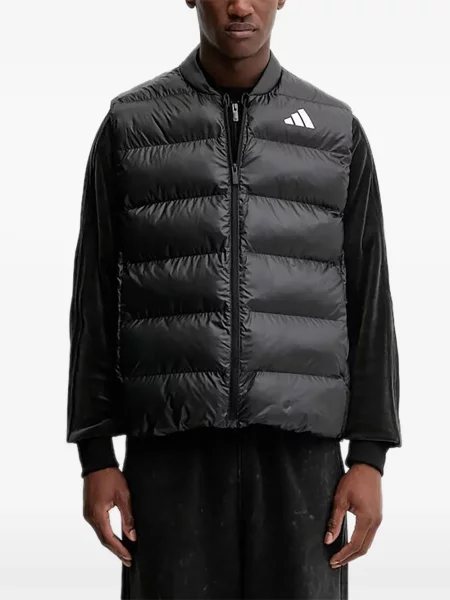 Trčanje pletena polo majica Adidas s autogramom plava