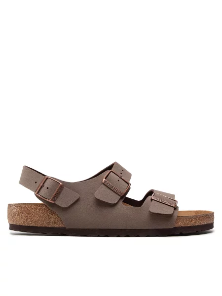 Босоніжки BIRKENSTOCK Milano BFBC Regular мокко коричневі