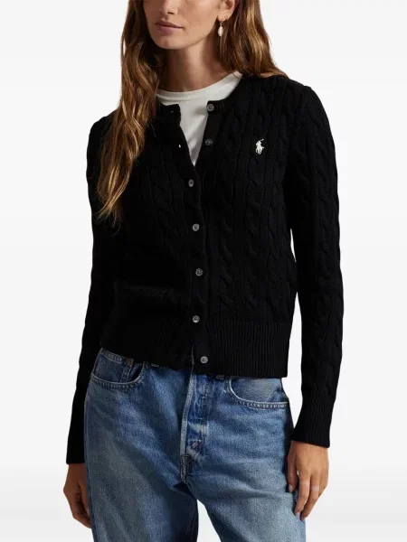 Șapcă Polo Ralph Lauren de mătase cu broderie cu dungi negru