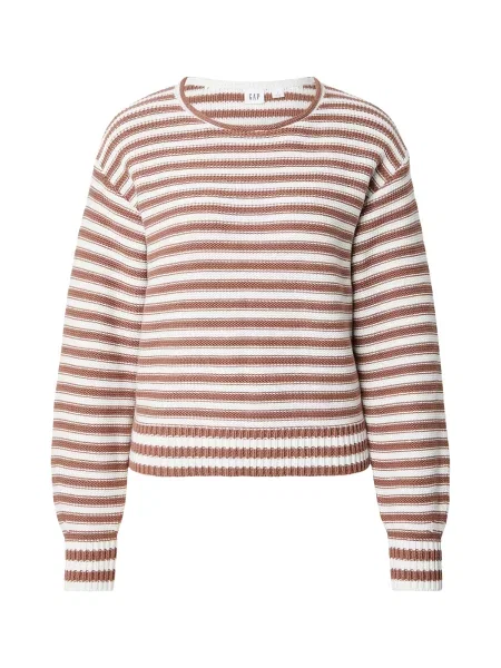 GAP Pulover brocart alb