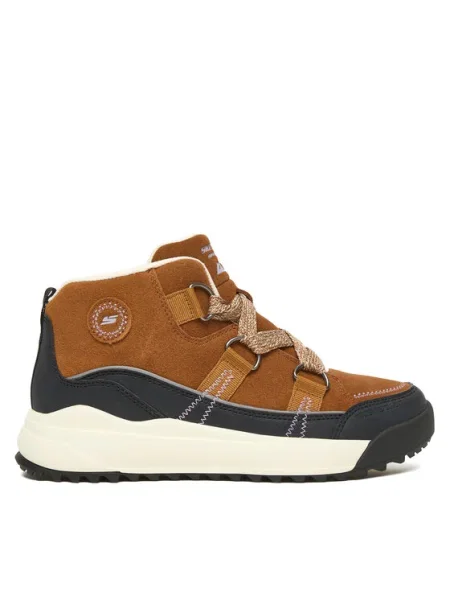 Skechers Šnurovacia obuv Yana hnedá