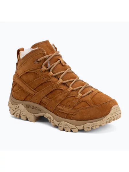 Дамски туристически обувки Merrell Moab 2 Decon Mid Cozy korma кафяво
