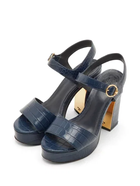 Sandale Tory Burch cu bretele albastru
