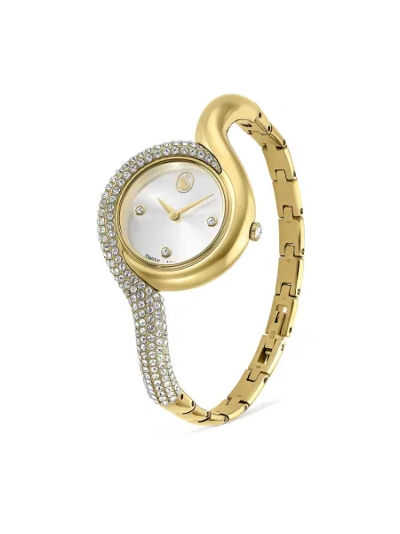 Zegarek Swarovski asymetryczny żółty