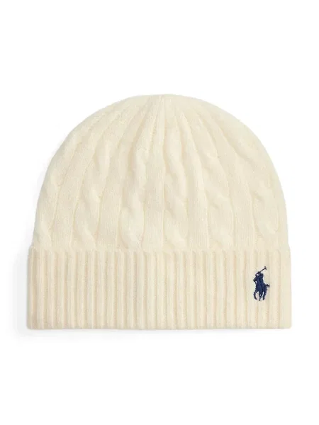 Polo Ralph Lauren Vlněná čepice béžový